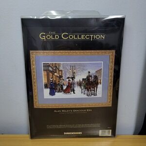 Dimensions Gold Collection Alan Maley's Gracious Era Cross Stitch Kit #3821 NEW